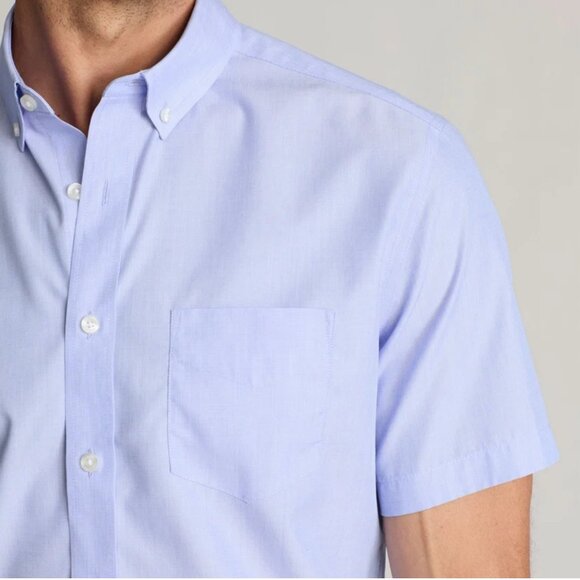 UNTUCKIT Men's EUC Hillstowe Short Sleeve Button Down Shirt | Size L - Picture 2 of 8